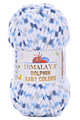 Пряжа Dolphin baby Himalaya - (80327 - Голубой) - купить в Москве по  недорогой цене в интернет-магазине «Клубки в корзинке»