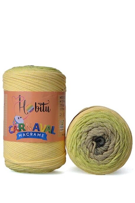 HOBİTU YARNS - HOBİTU CARNAVAL MACRAME 513