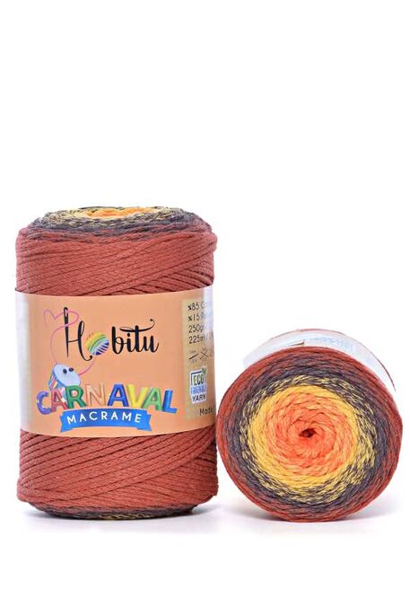 HOBİTU YARNS - HOBİTU CARNAVAL MACRAME 8003