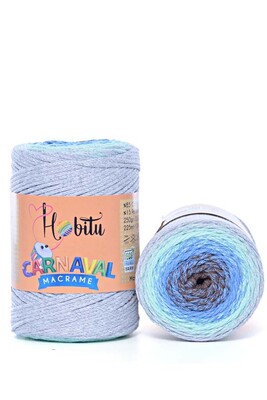 HOBİTU YARNS - HOBİTU CARNAVAL MACRAME 8004