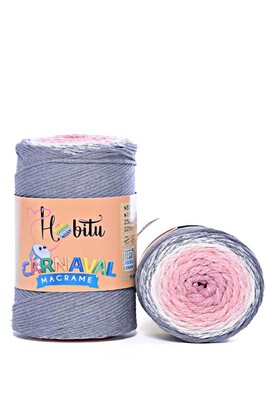 HOBİTU YARNS - HOBİTU CARNAVAL MACRAME 8006