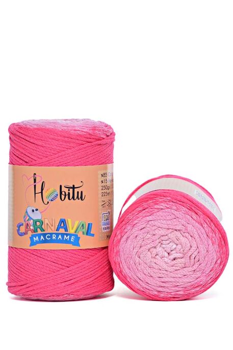 HOBİTU YARNS - HOBİTU CARNAVAL MACRAME 8011