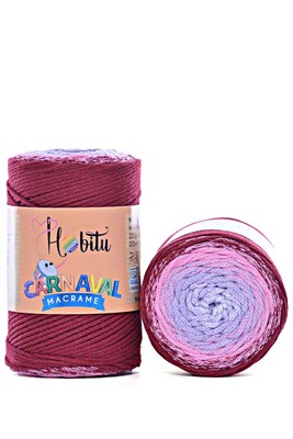 HOBİTU YARNS - HOBİTU CARNAVAL MACRAME 8014