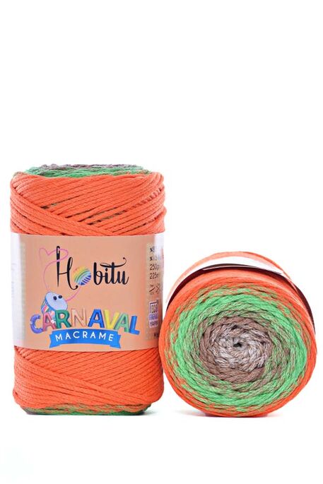 HOBİTU YARNS - HOBİTU CARNAVAL MACRAME 8021