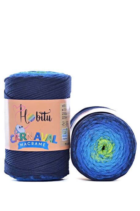 HOBİTU YARNS - HOBİTU CARNAVAL MACRAME 8023