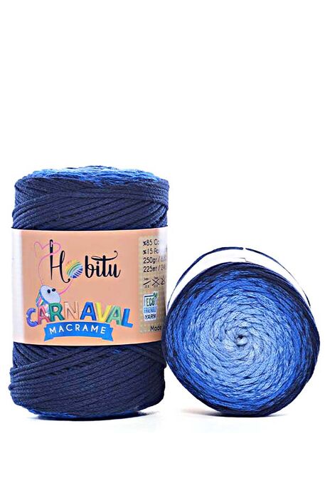 HOBİTU YARNS - HOBİTU CARNAVAL MACRAME 8024