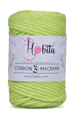 HOBİTU CORDON 3 MACRAME 155 Elma Yeşili - Thumbnail