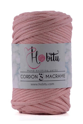 HOBİTU CORDON 3 MACRAME 167 Somon - Thumbnail