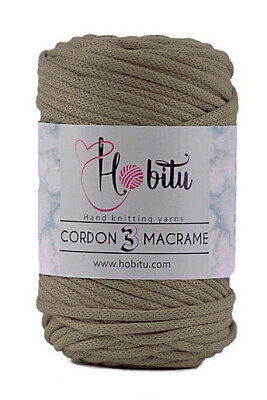 HOBİTU CORDON 3 MACRAME 168 Bej