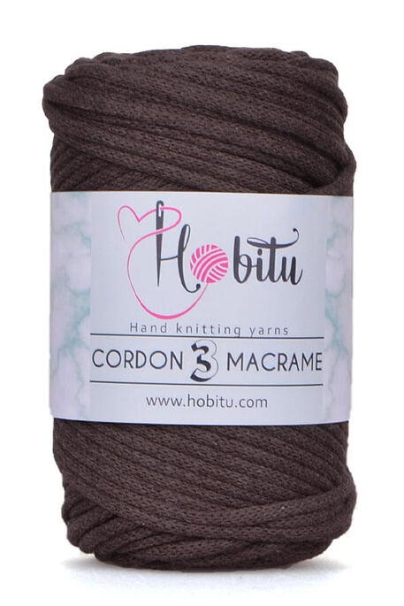 HOBİTU YARNS - HOBİTU CORDON 3 MACRAME 169 Kavhe