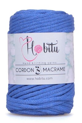 HOBİTU CORDON 3 MACRAME 186 Denim - Thumbnail