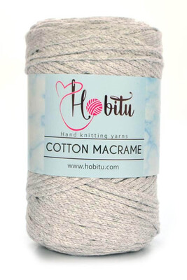 HOBİTU COTTON MACRAME 156 A.Gri - Thumbnail