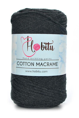 HOBİTU COTTON MACRAME 158 Füme - Thumbnail