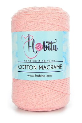 HOBİTU COTTON MACRAME 167 Somon - Thumbnail