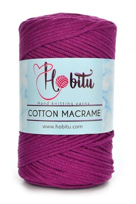 HOBİTU YARNS - HOBİTU COTTON MACRAME 177 Küpeli