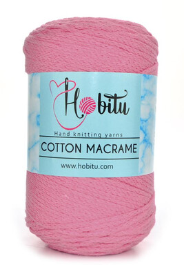 HOBİTU COTTON MACRAME 179 Şeker Pembe - Thumbnail