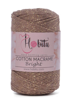 HOBİTU COTTON MACRAME BRİGHT 118 Kamel-Altın - Thumbnail