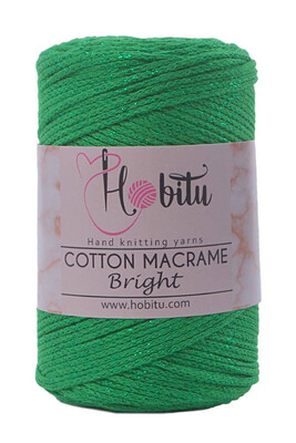 HOBİTU COTTON MACRAME BRİGHT 128 K.Yeşil - Thumbnail