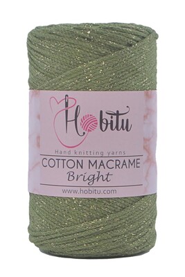 HOBİTU COTTON MACRAME BRİGHT 141 Yeşil - Thumbnail