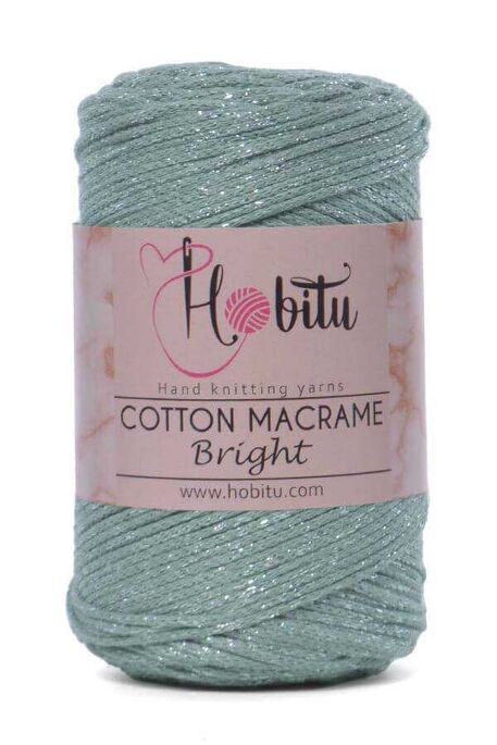 HOBİTU YARNS - HOBİTU COTTON MACRAME BRİGHT 193 Çağla Yeşili