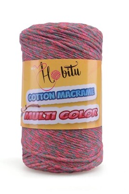 HOBİTU - HOBİTU COTTON MACRAME MULTI COLOR 14