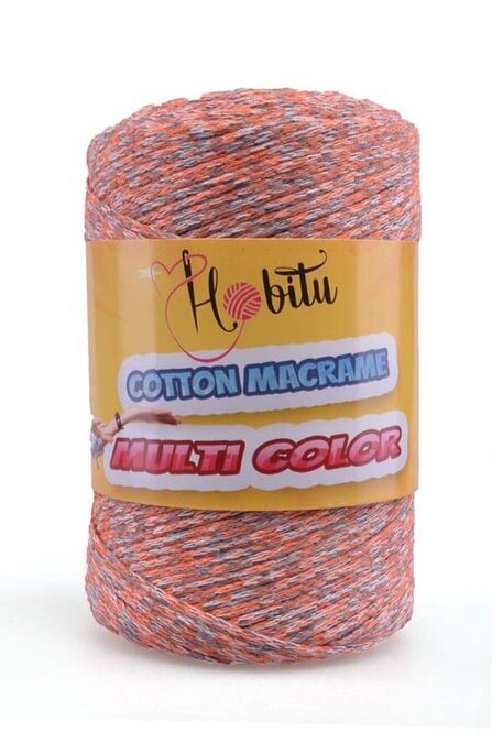 HOBİTU - HOBİTU COTTON MACRAME MULTI COLOR 08