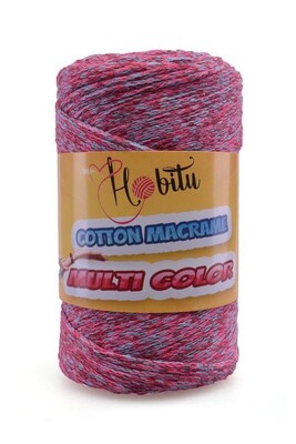 HOBİTU - HOBİTU COTTON MACRAME MULTI COLOR 14