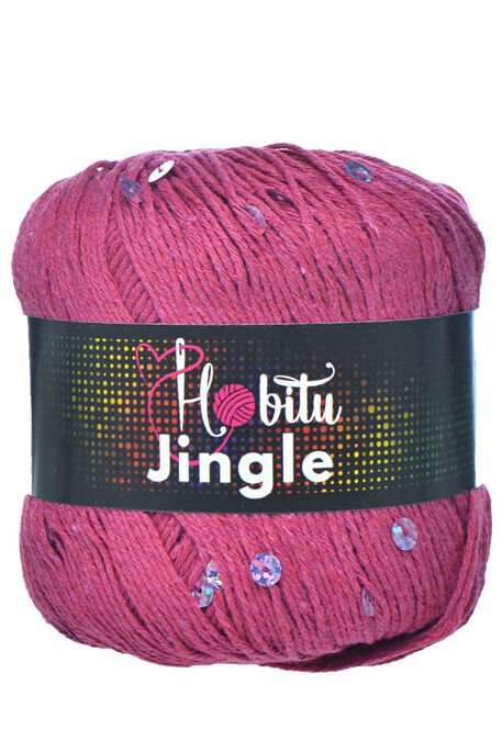 HOBİTU YARNS - HOBİTU JİNGLE 143 Vişne-Pembe