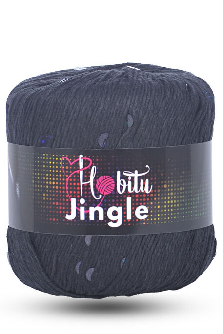 HOBİTU YARNS - HOBİTU JİNGLE 150S Siyah-Siyah