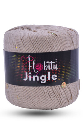 HOBİTU YARNS - HOBİTU JİNGLE 153 Bej-Altın