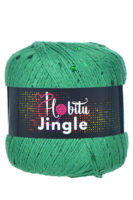 HOBİTU YARNS - HOBİTU JİNGLE 159 Yeşil-Yeşil
