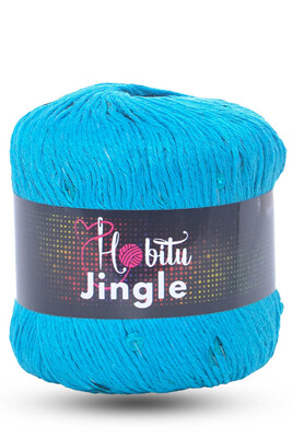 HOBİTU YARNS - HOBİTU JİNGLE 163 Turkuaz-Turkuaz