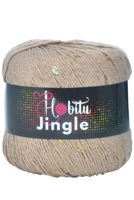 HOBİTU YARNS - HOBİTU JİNGLE 168A Vizon-Altın