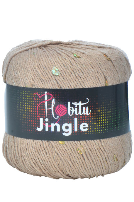 HOBİTU YARNS - HOBİTU JİNGLE 168A Vizon-Altın