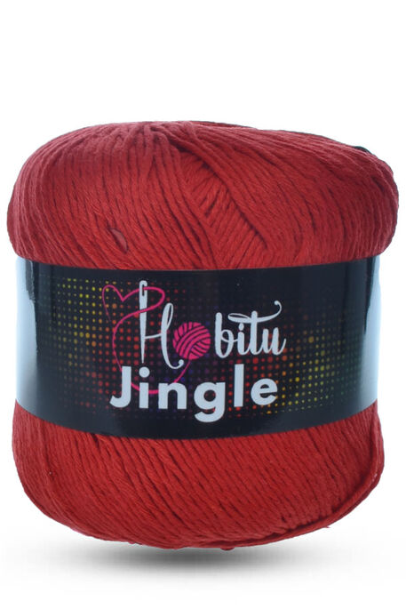 HOBİTU YARNS - HOBİTU JİNGLE 173 Kırmızı-Kırmızı