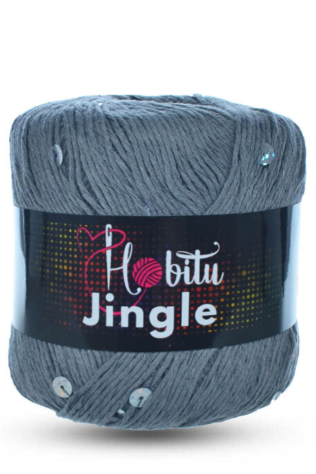 HOBİTU YARNS - HOBİTU JİNGLE 174G Gri-Gümüş