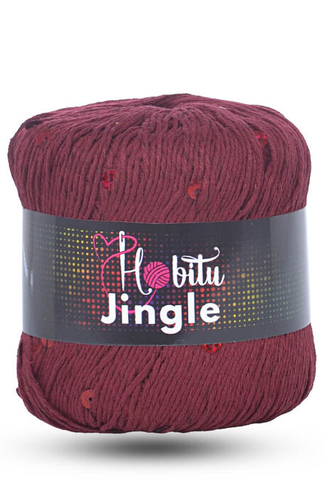 Hobitu Yarn - HOBİTU JİNGLE 181 Bordo-Bordo