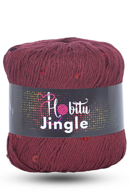 HOBİTU YARNS - HOBİTU JİNGLE 181 Bordo-Bordo