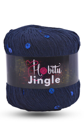 HOBİTU YARNS - HOBİTU JİNGLE 184 Lacivert-Saks