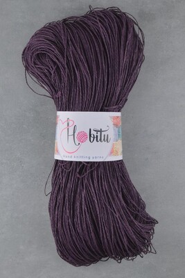 HOBİTU YARNS - HOBİTU KAĞIT İP 325 - 375 GR 060 Mürdüm