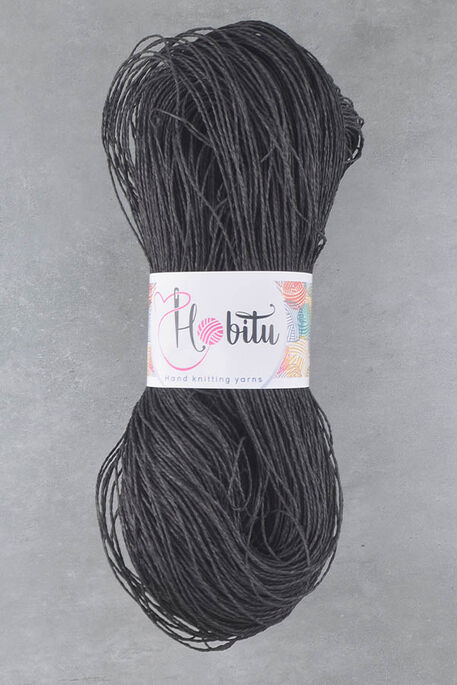 HOBİTU YARNS - HOBİTU KAĞIT İP 325 - 375 GR 217 Siyah
