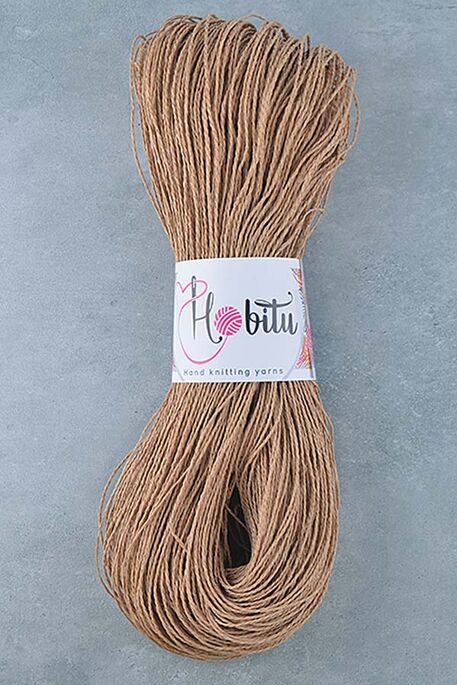 HOBİTU YARNS - HOBİTU KAĞIT İP 325 - 375 GR 262 Kamel