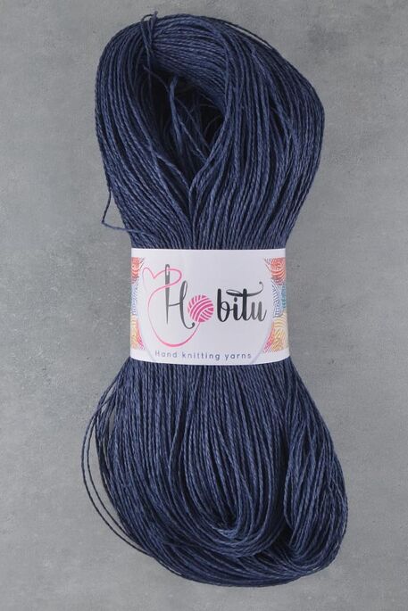 HOBİTU YARNS - HOBİTU KAĞIT İP 500-600 GR 148 Lacivert