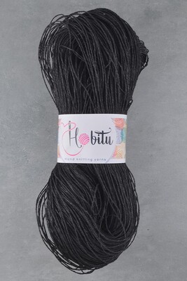 HOBİTU YARNS - HOBİTU KAĞIT İP 500-600 GR 217 Siyah