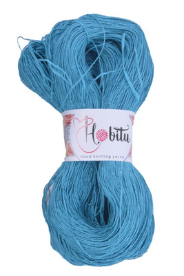 HOBİTU YARNS - HOBİTU KAĞIT İP 500-600 GR 230 Turkuaz