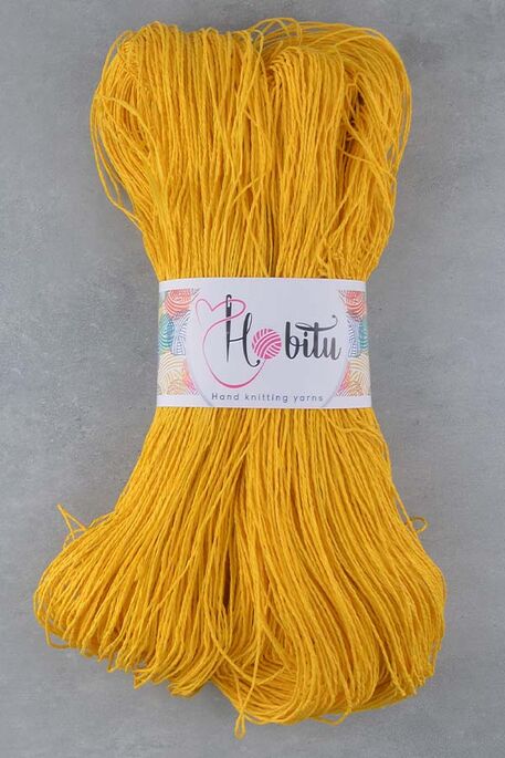 HOBİTU YARNS - HOBİTU KAĞIT İP 500-600 GR 488 Safran