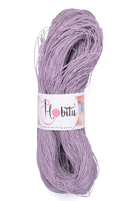 HOBİTU YARNS - HOBİTU KAĞIT İP 500-600 GR 505 Pastel Lila