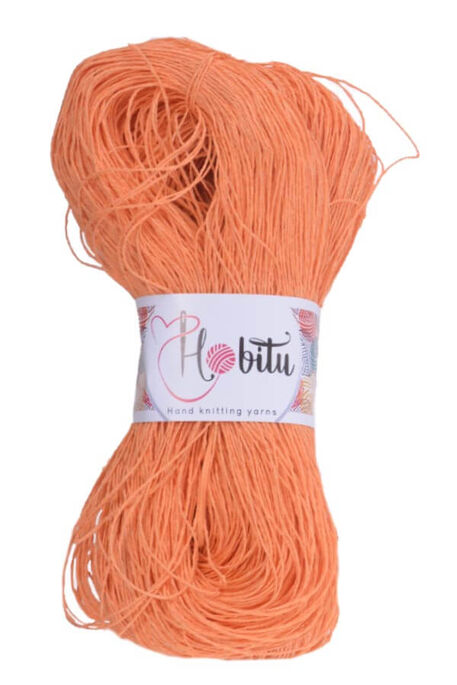 HOBİTU YARNS - HOBİTU KAĞIT İP 500-600 GR 979 Turuncu