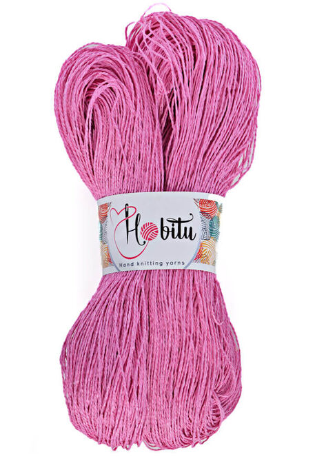 HOBİTU YARNS - HOBİTU KAĞIT İP 500-600 GR 098 Erguvan