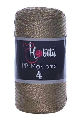 HOBİTU YARNS - HOBİTU MAKROME 200gr NO:4 040 Bej